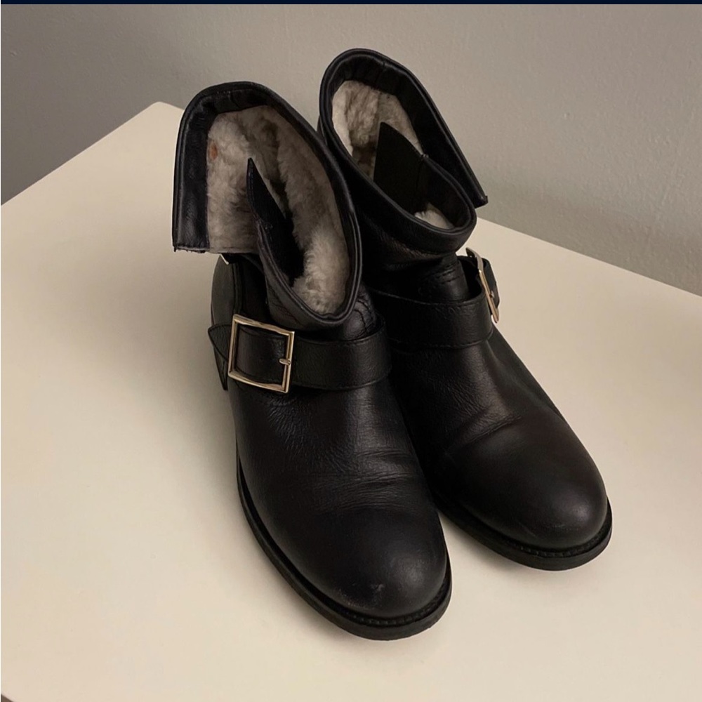 Jimmy Choo leather boots